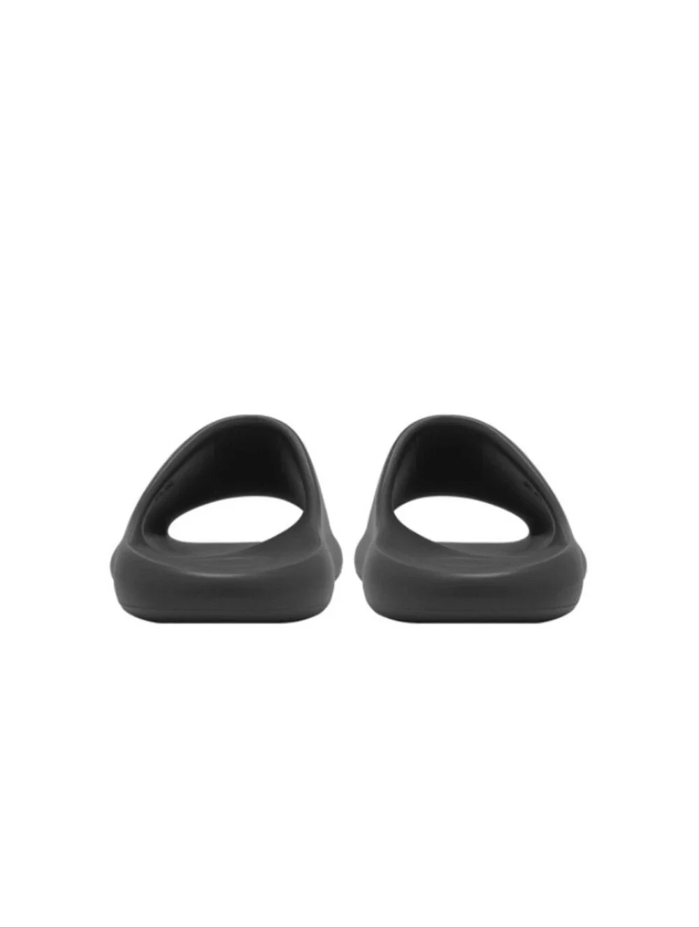 Yeezy Slide 2 - Black Minimalist Slide. Size 9